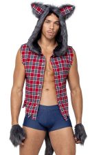 Costume loup-garou pleine lune homme