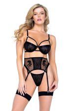 Ensemble lingerie rayures tigre sauvage
