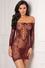 Chemise lingerie manches longues Tie Breaker