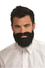 Ensemble barbe et moustache pour costume