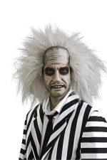 Perruque beetlejuice twistée