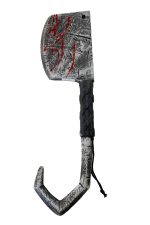 Hache factice sanglante accessoire halloween