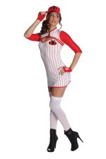 Costume de joueuse de baseball femme