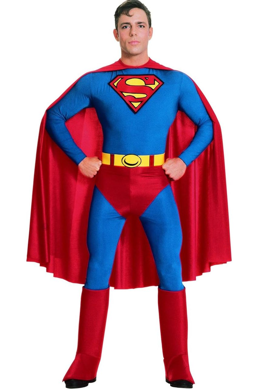 Costume Superman charmant avec cape et combinaison