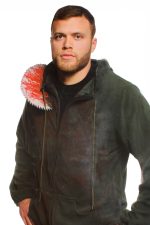 Sweat à capuche scie circulaire factice