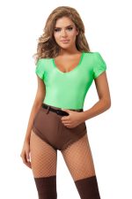 Costume acolyte malicieuse combishort vert