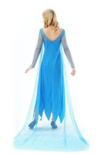 Costume elsa sexy bleu glacier