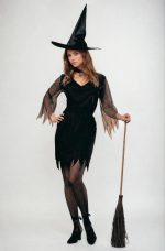 Costume sorcière sexy pour Halloween