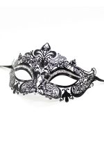 Masque métal style mascarade