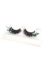 Faux cils bleu nuit
