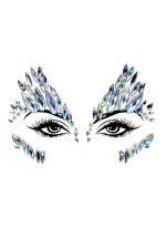 Bijou yeux angel autocollant iridescent
