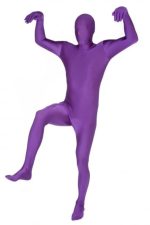 Combinaison seconde peau violette