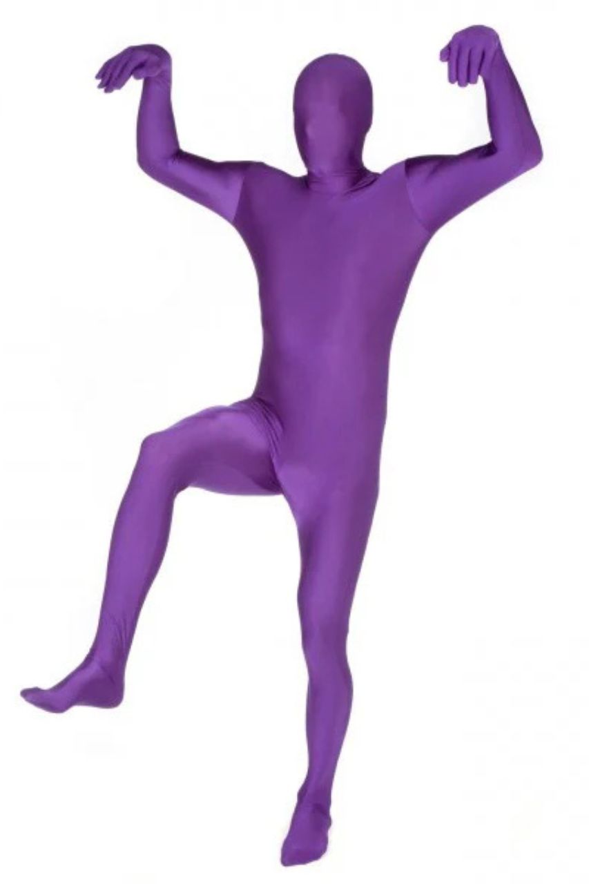 Combinaison seconde peau violette