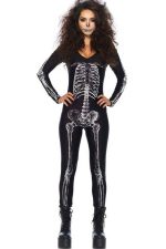 Catsuit squelette X-Ray Halloween