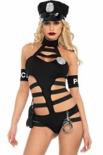 Costume policière sexy 6 pièces