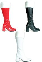 Bottes go-go montantes en fourrure
