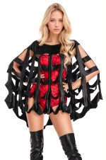 Cape toile effet wet look