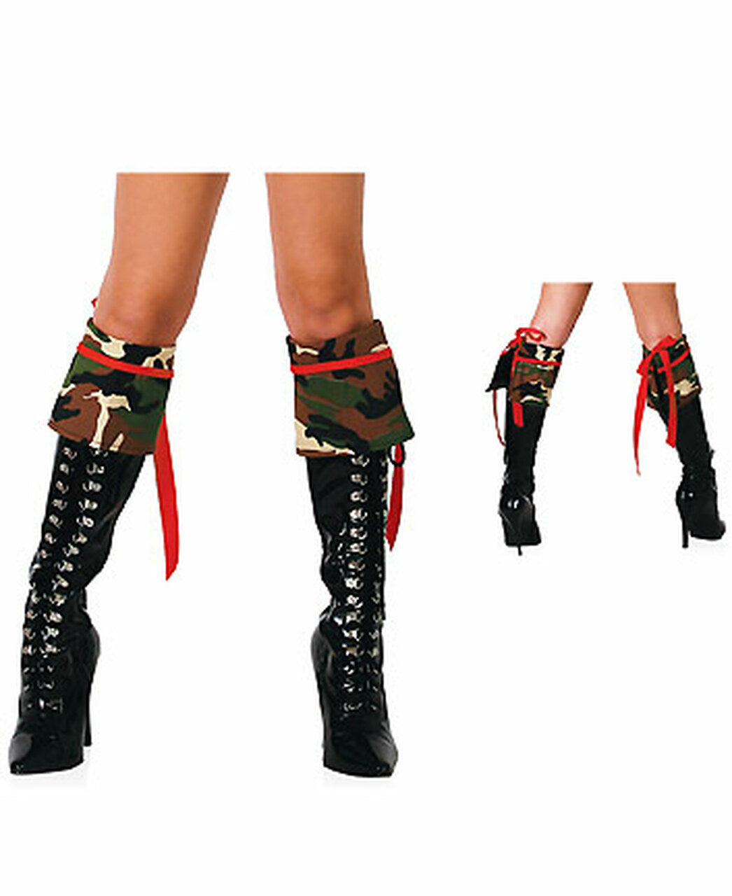 Guêtres camouflage pour bottes