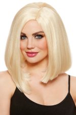 Perruque lob longue coupe droite