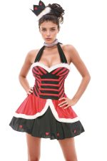 Costume reine de cœur adulte sexy