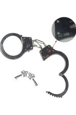 Menottes avec cadenas et libération rapide