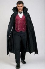 Costume vampire homme classique avec cape