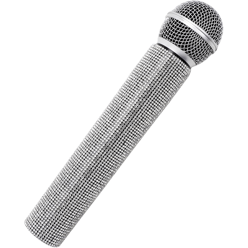 Microphone de costume pop star