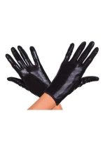 Gants effet mouillé