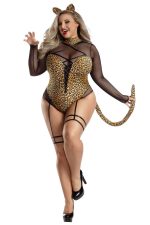 Costume chat léopard grande taille Halloween