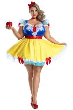 Déguisement princesse pomme des neiges grande taille