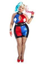 Costume Crazy Quinn grande taille