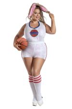 Costume lapinette de basketball grande taille