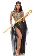Costume Cléopâtre doré et noir