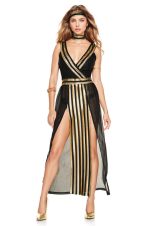 Costume impératrice divine noir et or