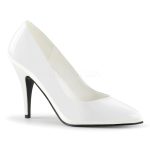 Escarpins classiques talon 10 cm blanc vegan