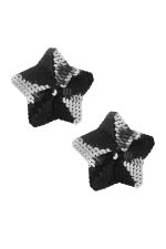 Cache-tétons étoiles à sequins